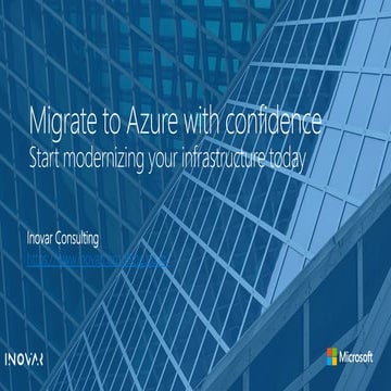 Azure Infrastructure Migration | Inovar Consulting