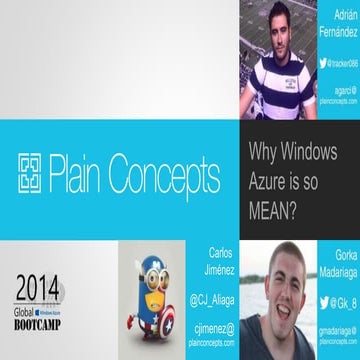 Why Azure is so MEAN?