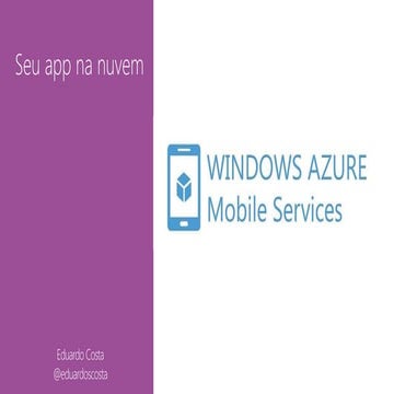 Azure Mobile Services