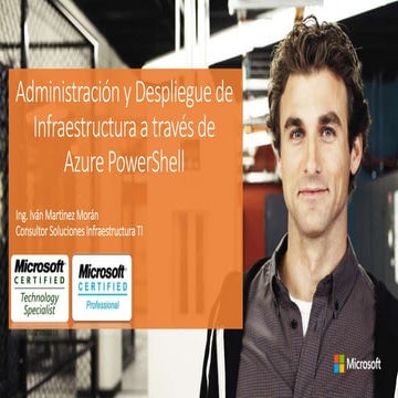 Administracion y Despliegue a traves PowerShell Azure 