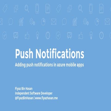 Azure push notification hub