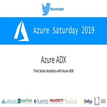 Azure satpn19   time series analytics with azure adx