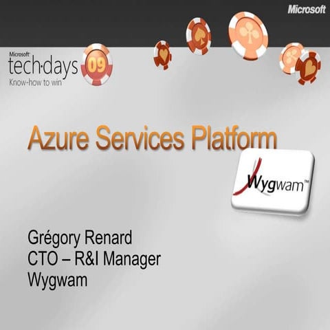 Azure Services Platform