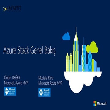 Azure Stack Genel Bakış