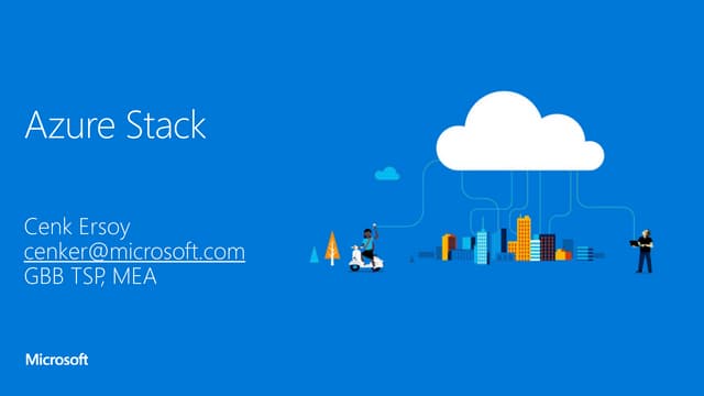 Azure Stack Overview (Dec/2018)