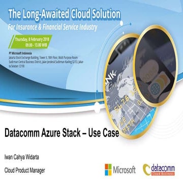 The Long Awaited Cloud Solution - Azure Stack Service and Use Case 