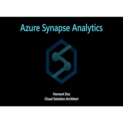 Azure Synapse Overview for data analytics