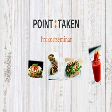 Frokostseminar 25.november 2020