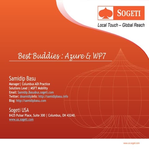 Azure WP7 fire starter