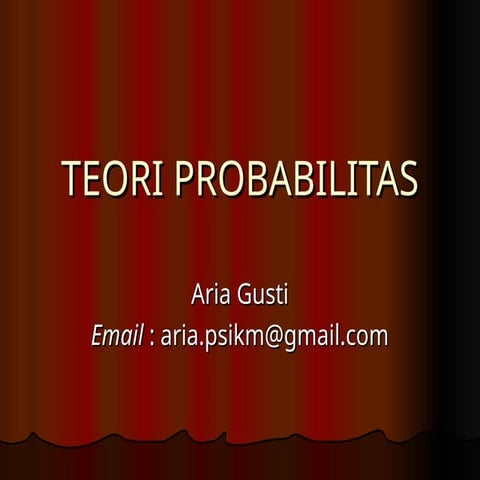 Probabilitas Biostatistik Inferensial.ppt