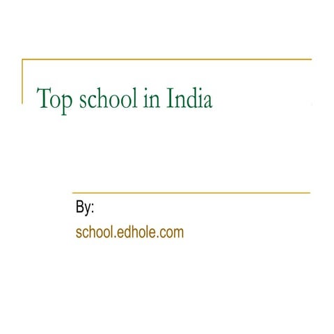 B.tech top schools in india