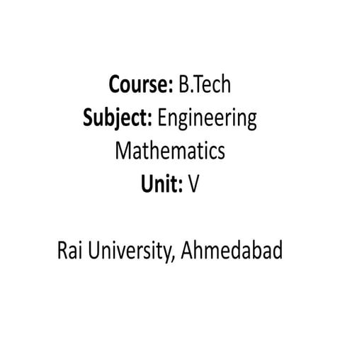 B.tech semester i-unit-v_eigen values and eigen vectors
