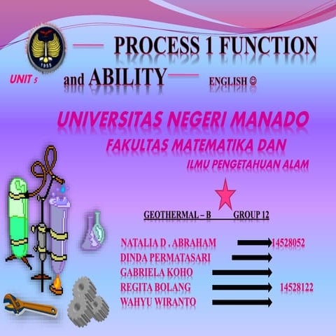 English Nukleus - FUNCTION AND ABILITY 