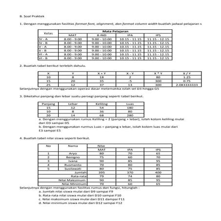 B. soal praktek (107)