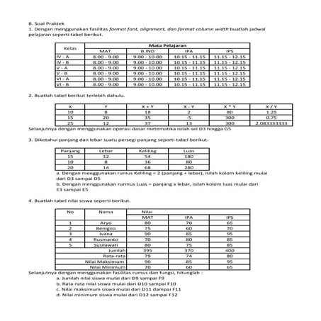 B. soal praktek (107)