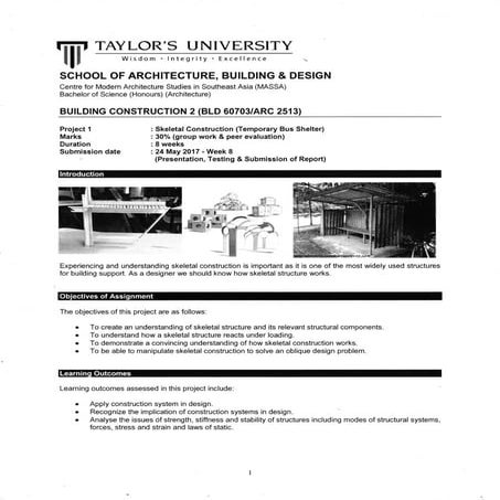 B.con 2 project 1 Brief