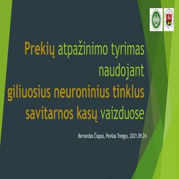 B. Čiapas. Prekių atpažinimo tyrimas naudojant giliuosius neuroninius tinklus savitarnos kasų vaizduose
