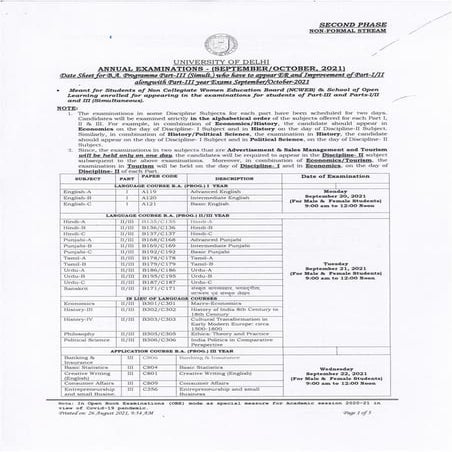 B.a. prog. part iii | PDF