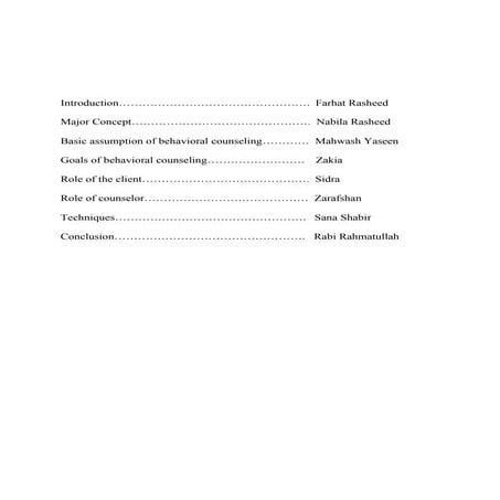 B.f skinner theroies of behavioral counselling