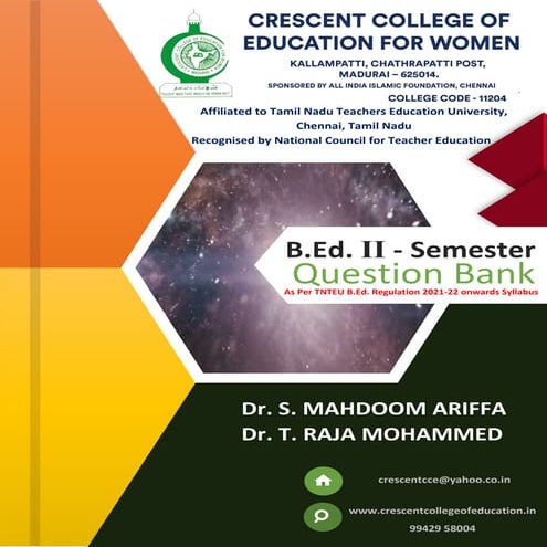 B.Ed -II Semester Question Bank CCEW-2023.pdf