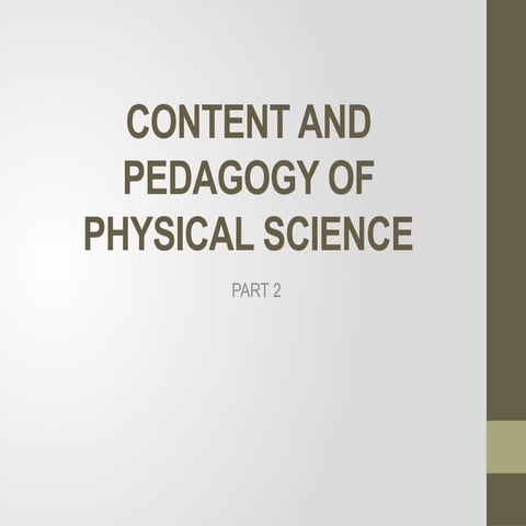 Goals of science teaching | PPTX