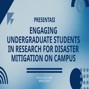 A Model of Disaster Resilience Among Colleges and Universities: A Mixed ...