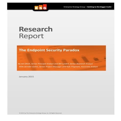 The Endpoint Security Paradox
