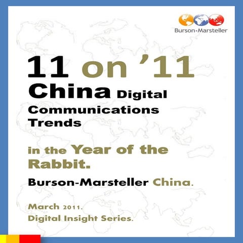 Burson-Marsteller China Digital Trends for 2011 
