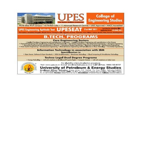 RUN-IN ADMISSIONS BETWEEN JULY 11th & 15th @ Delhi & Dehradun | PDF