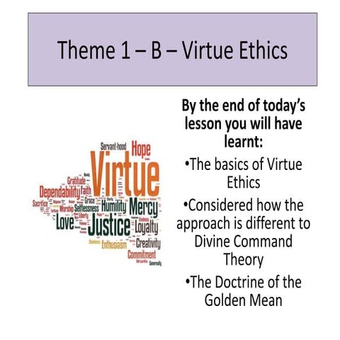 Virtue theory