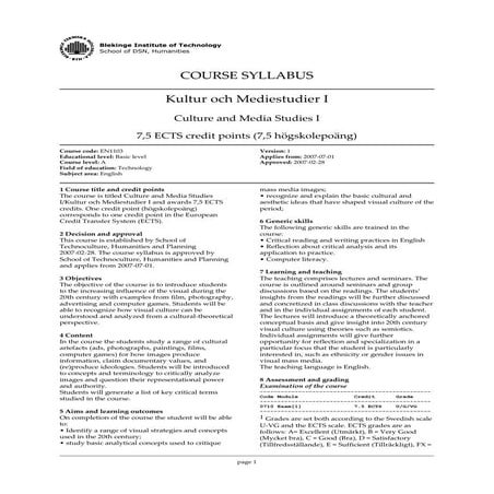 Syllabus-EN1103-Culture and Media Studies I