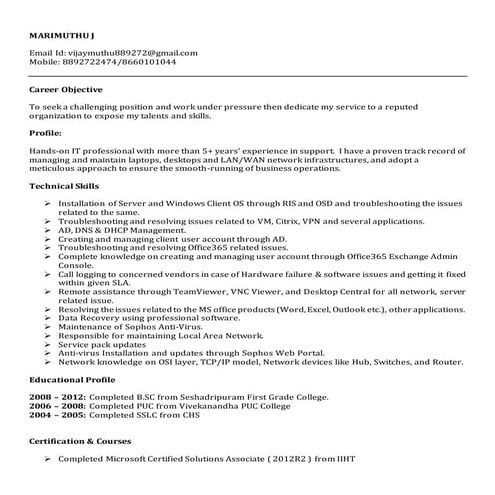 MuthuNewResume
