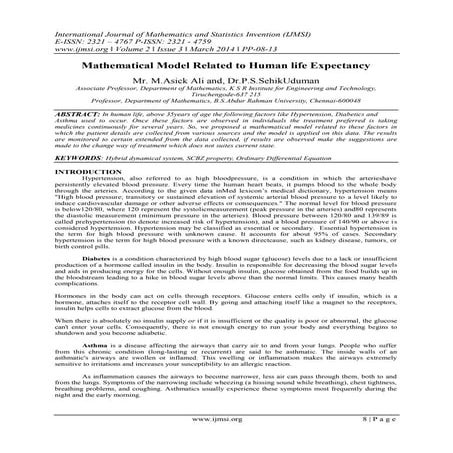 A Mathematical Model of Glucose - Insulin regulation under the ...