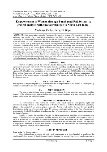 International Journal of Humanities and Social Science Invention (IJHSSI)