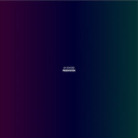 My AdWorld Presentation