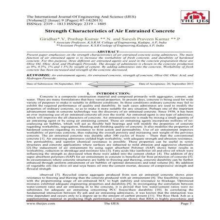 The International Journal of Engineering and Science (The IJES)