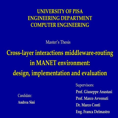 Andrea Sini Thesis