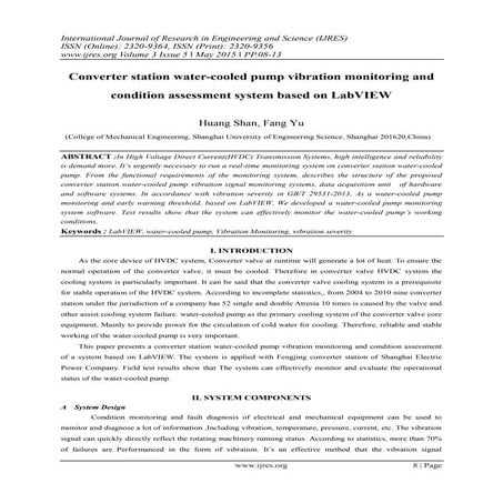 Octavis Vibration Monitor Brochure | PDF