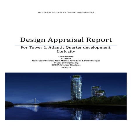Design Appraisal report | PDF