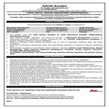 Ashish Kundan_AON CV