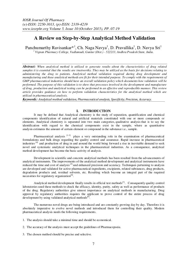 analytical role definition