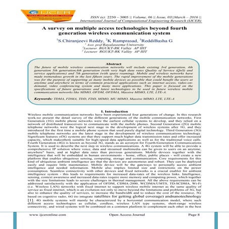 A survey on multiple access technologies beyond fourth generation wireless co...