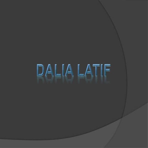 Dalia Latif portfolio