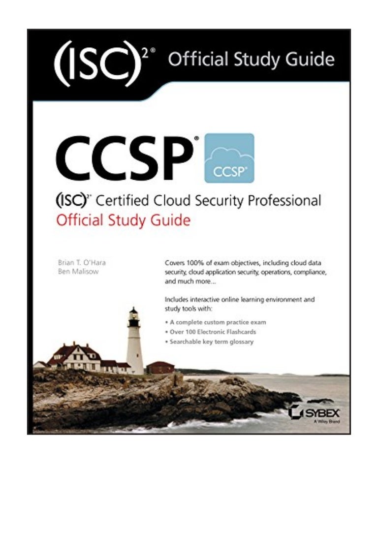 Ccsp Isc 2 Certified Cloud Security Professional Official Study Guide ...