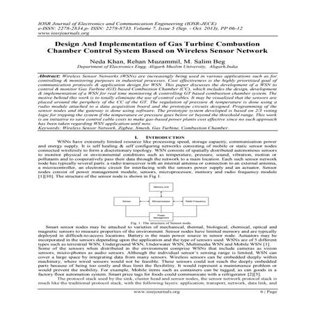 Design And Implementation of Gas Turbine Combustion Chamber Control System Ba...