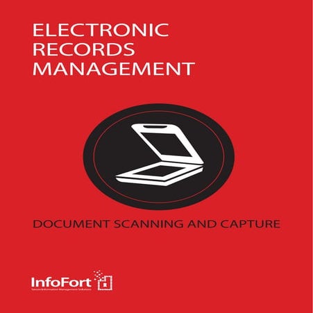 InfoFort Document Scanning & Capture Flyer