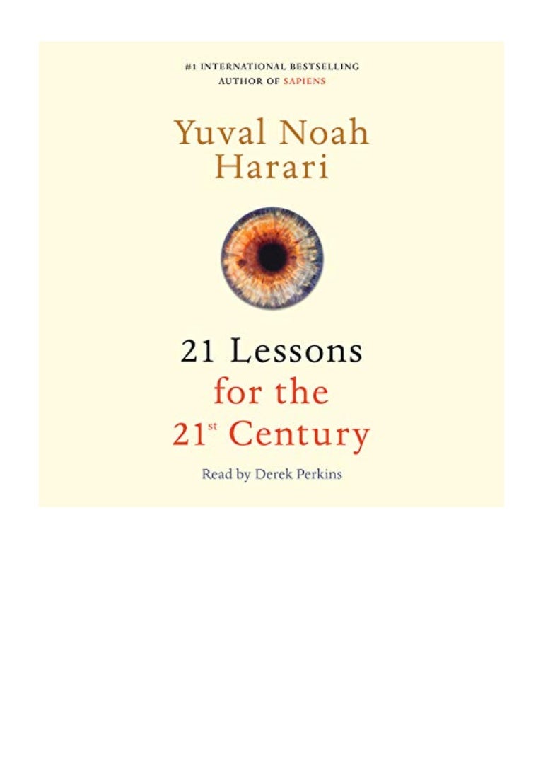 21 lessons for the 21st century 日本語: 21世紀の人類のための21の思考 – BRRDQV