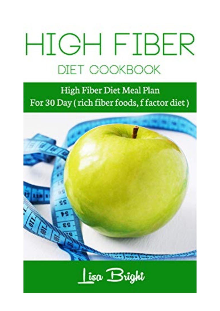 2019 High Fiber Diet Cookbook Pdf High Fiber Diet Meal Plan For