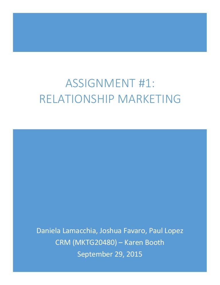 Customer Relationship Management - Cineplex