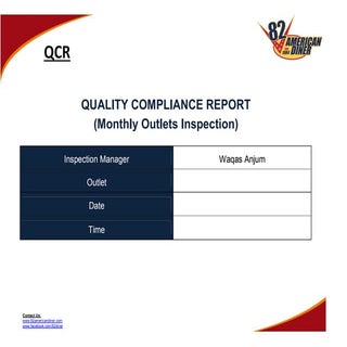 QCR - 82 American Diner - Updated